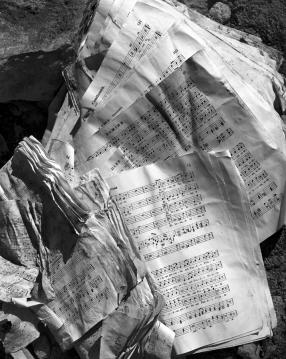 "Requim" A Latin choir book, Pena Blanca, NM, 1987