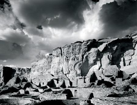 "The Memory of Form" Pueblo Bonito at Chaco Canyon, NM, 1984