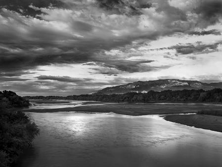 "River of Dreams" The Rio Grande river in Albuquerque NM, 2000